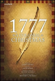 1777 a Colonial Christmas SATB Singer's Edition cover